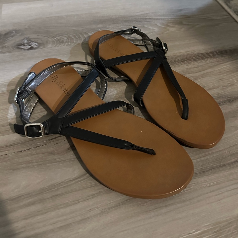 Kelly & Katie dressy black sandals